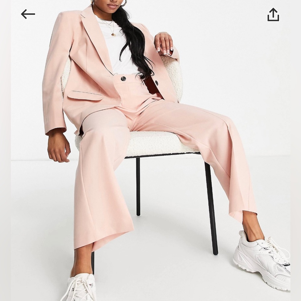 Asos design petite set in blush size 0 - Picture 4 of 7